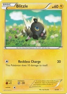 Blitzle (12) — XY Trainer Kit: Pikachu Libre & Suicune 12