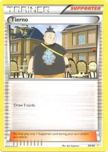 Tierno (20 - Pikachu Libre Deck) — XY Trainer Kit: Pikachu Libre & Suicune 20 Pokémon card