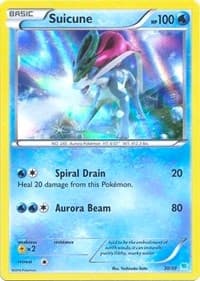 Suicune (30 - Holo) — XY Trainer Kit: Pikachu Libre & Suicune 30