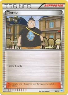 Tierno (29 - Suicune Deck) — XY Trainer Kit: Pikachu Libre & Suicune 29