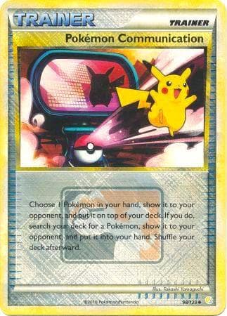 Pokemon Communication - 98/123 (League Promo) — League & Championship Cards 98 Pokémon card