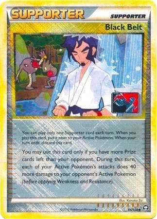 Black Belt - 85/102 (League Promo) — League & Championship Cards 85 Pokémon card