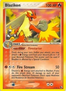 Blaziken — EX Battle Stadium 3