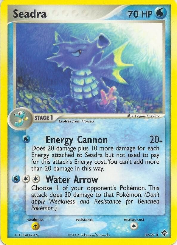Seadra — EX Battle Stadium 39 Pokémon card
