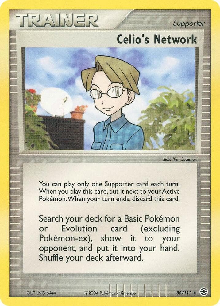 Celio's Network — EX Battle Stadium 88 Pokémon card