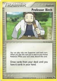 Professor Birch — EX Battle Stadium 89
