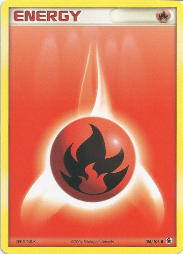 Fire Energy — EX Battle Stadium 108 Pokémon card