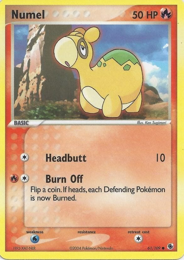 Numel (61) — EX Battle Stadium 61 Pokémon card