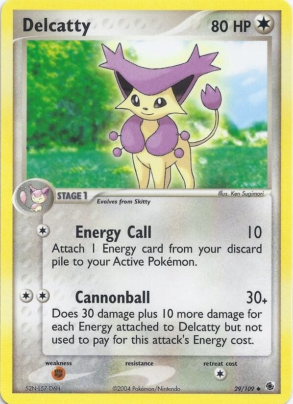 Delcatty — EX Battle Stadium 29 Pokémon card