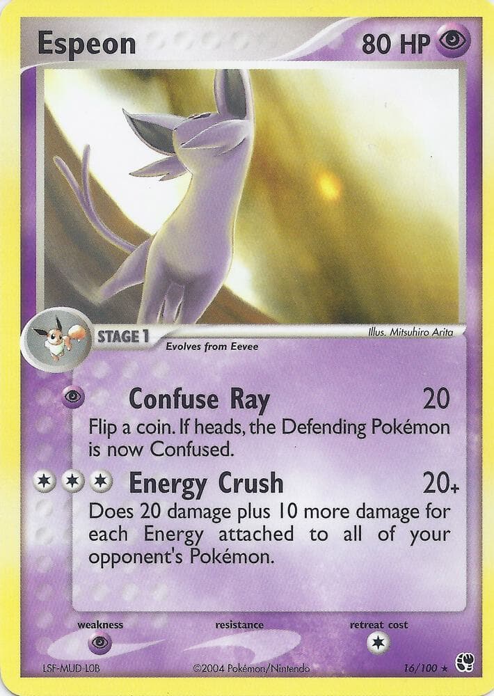 Espeon — EX Battle Stadium 16 Pokémon card