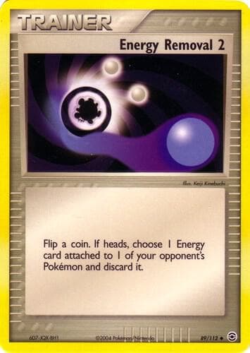 Energy Removal 2 — EX Battle Stadium 89 Pokémon card
