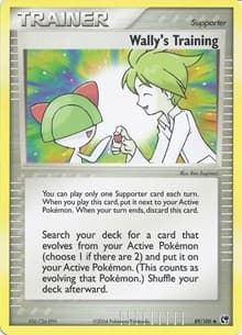 Wally's Training — EX Battle Stadium 89