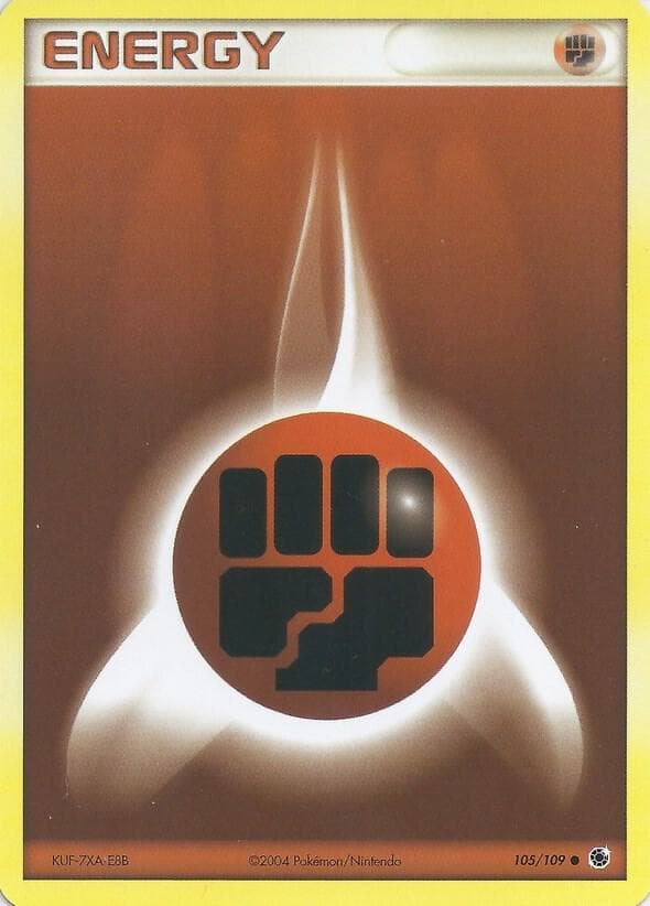 Fighting Energy — EX Battle Stadium 105 Pokémon card