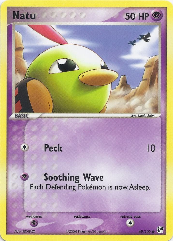 Natu — EX Battle Stadium 69 Pokémon card