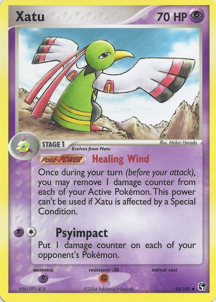 Xatu — EX Battle Stadium 55 Pokémon card
