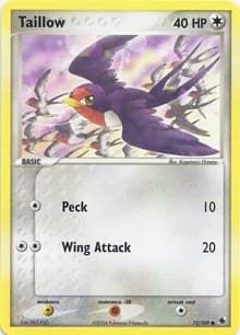 Taillow — EX Battle Stadium 72