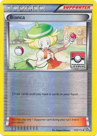 Bianca - 109/113 (Pokemon League) — League & Championship Cards 109 Pokémon card