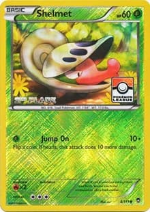 Shelmet - 8/111 (Pokemon League) [2nd Place] — League & Championship Cards 8