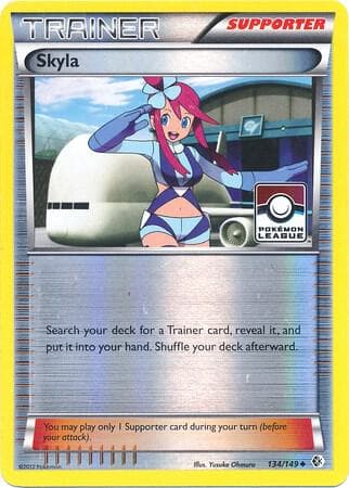 Skyla - 134/149 (Pokemon League) — League & Championship Cards 134 Pokémon card