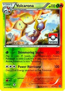 Volcarona - 15/114 (Pokemon League) [4th Place] — League & Championship Cards 15