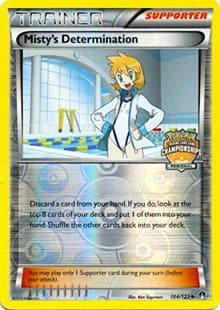 Misty's Determination - 104/122 (Regional Championships) — League & Championship Cards 104 Pokémon card