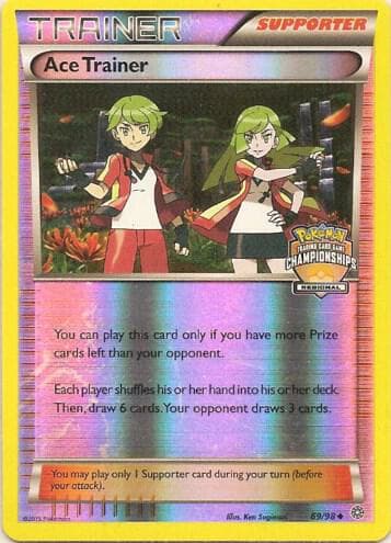 Ace Trainer - 69/98 (Regional Championships) — League & Championship Cards 69 Pokémon card