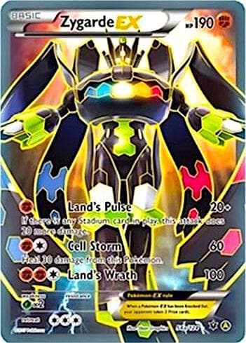 Zygarde EX — Alternate Art Promos 54a Pokémon card