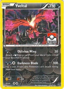 Yveltal - 65/114 (Pokemon League) — League & Championship Cards 65