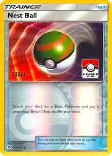 Nest Ball - 123/149 (League Cup) [Staff] — League & Championship Cards 123 Pokémon card