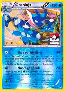 Greninja - 40/122 (Pokemon League) [1st Place] — League & Championship Cards 40