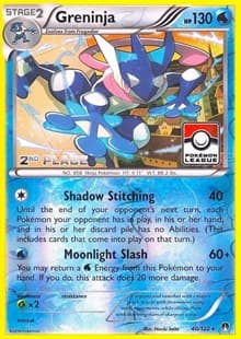 Greninja - 40/122 (League) [2nd Place] — League & Championship Cards 40 Pokémon card