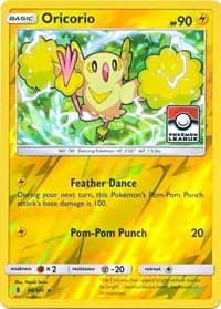 Oricorio - 46/145 (Pokemon League) — League & Championship Cards 46