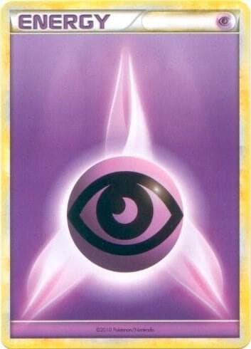 Psychic Energy (2010 Unnumbered HGSS Style Non-Holo) — League & Championship Cards 2010 Pokémon card