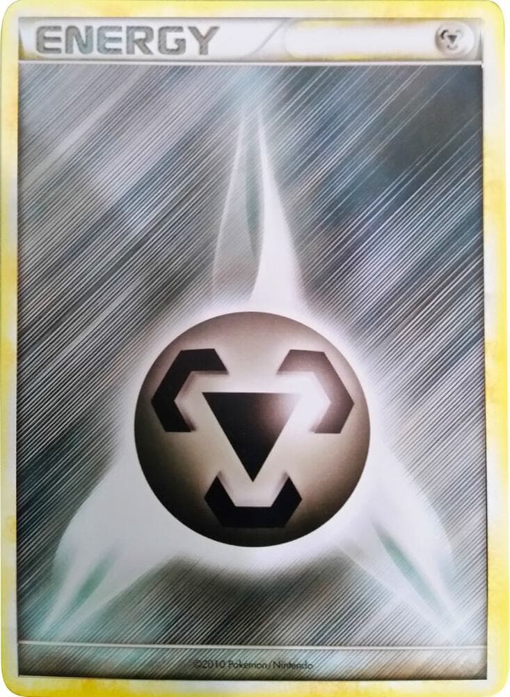 Metal Energy (2010 Unnumbered HGSS Style Non-Holo) — League & Championship Cards 2010 Pokémon card