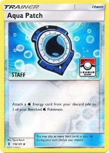 Aqua Patch - 119/145 (League Cup) [Staff] — League & Championship Cards 119 Pokémon card