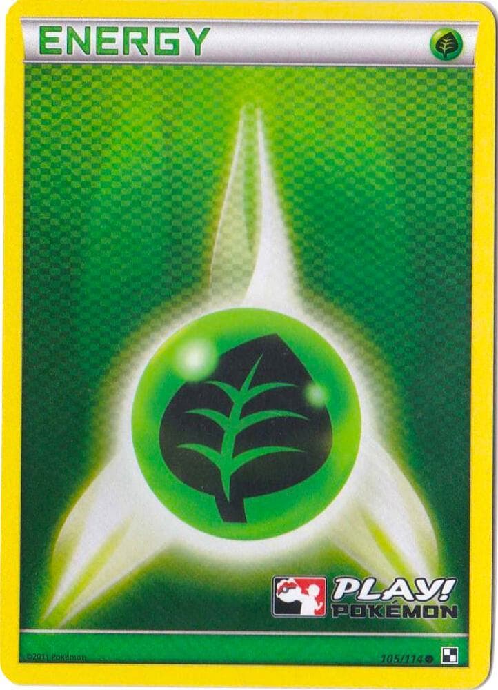 Grass Energy - 105/114 (Play! Pokemon) — League & Championship Cards 105 Pokémon card