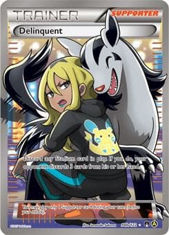 Delinquent - 98b/122 (Full Art) — Alternate Art Promos 98b Pokémon card