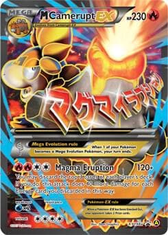 M Camerupt EX - XY198a — Alternate Art Promos XY198a Pokémon card