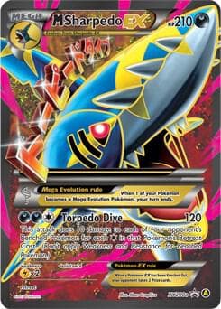 M Sharpedo EX - XY200a — Alternate Art Promos XY200a Pokémon card