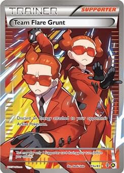 Team Flare Grunt — Alternate Art Promos 73a Pokémon card