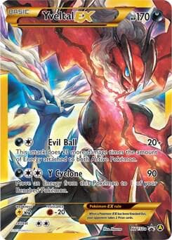 Yveltal EX - XY150a — Alternate Art Promos XY150a Pokémon card