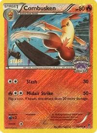 Combusken - 13/111 (Arena Cup Championships) [Staff] — League & Championship Cards 13 Pokémon card