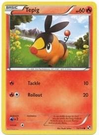 Tepig 15/114 (Cosmos Holo) — League & Championship Cards 15 Pokémon card