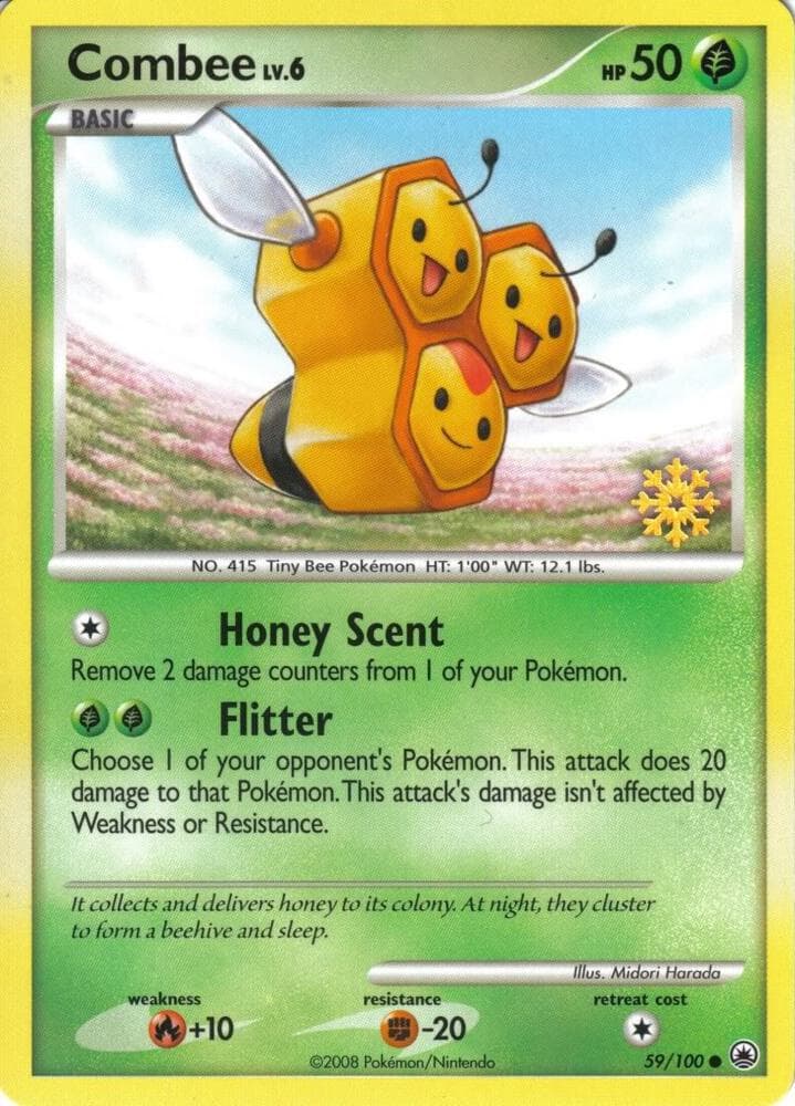 Combee — Countdown Calendar Promos 59 Pokémon card