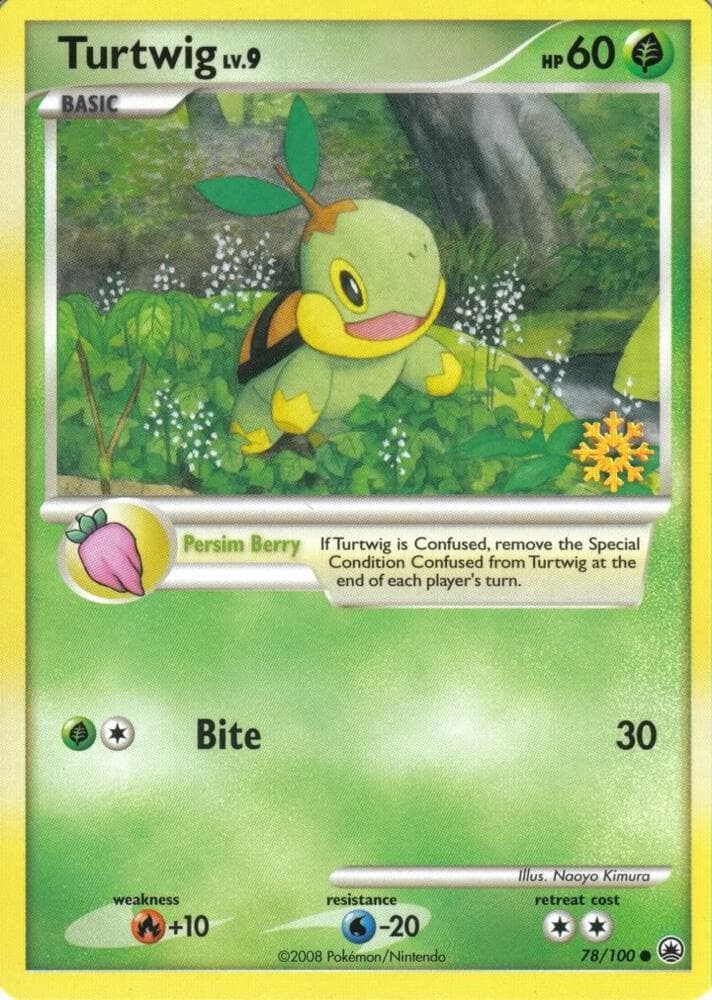 Turtwig — Countdown Calendar Promos 78 Pokémon card