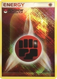 Fighting Energy (2009 Unnumbered POP Promo) — League & Championship Cards 2009 Pokémon card