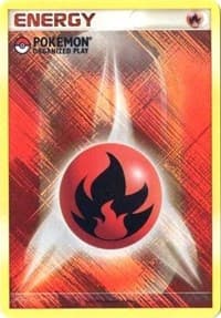 Fire Energy (2009 Unnumbered POP Promo) — League & Championship Cards 2009 Pokémon card