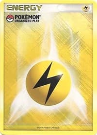 Lightning Energy (2009 Unnumbered POP Promo) — League & Championship Cards 2009 Pokémon card