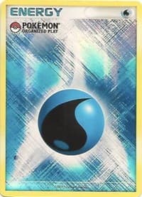 Water Energy (2009 Unnumbered POP Promo) — League & Championship Cards 2009 Pokémon card