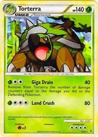 Torterra - 10/95 (Cracked Ice Holo) — League & Championship Cards 10